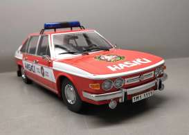 Tatra  - 613 Fire Brigade 1979 red/white - 1:18 - Triple9 Collection - 1800295 - T9-1800295 | The Diecast Company