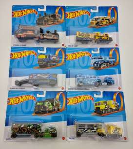 Assortment/ Mix  - Track Truck assortment 2022 various - 1:64 - Hotwheels - BFM60 - hwmvBFM60-979G | The Diecast Company