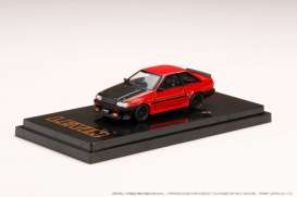 Toyota  - Corolla Levin red/black - 1:64 - Ignition - HJ641035CRK - IGHJ641035CRK | The Diecast Company