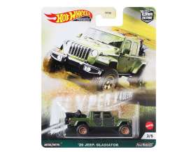 Jeep  - Gladiator dark green - 1:64 - Hotwheels - GRJ86 - hwmvGRJ86 | The Diecast Company