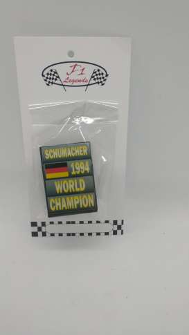 Figures diorama - M. Schumacher World Champion S 1994  - 1:43 - Cartrix - CTLE43003 - CTLE43003 | The Diecast Company