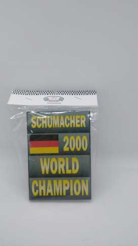 Figures diorama - M. Schumacher W.Champion Sign 2000  - 1:18 - Cartrix - CTLE18003 - CTLE18003 | The Diecast Company