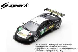 Lamborghini  - Murciélago 2010 black/white - 1:18 - Spark - 18s365 - spa18s365 | The Diecast Company
