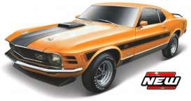 Ford  - Mustang 1970 orange/black - 1:18 - Maisto - 31453O - mai31453O | The Diecast Company