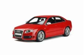 Audi  - RS 4 2006 red - 1:18 - OttOmobile Miniatures - 400 - otto400 | The Diecast Company