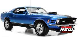 Ford  - Mustang 1970 blue/black - 1:18 - Maisto - 31453B - mai31453B | The Diecast Company