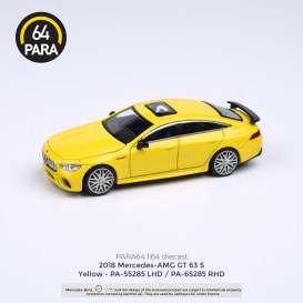Mercedes Benz  - AMG GT63 S 2019 yellow - 1:64 - Para64 - 55285 - pa55285L | The Diecast Company
