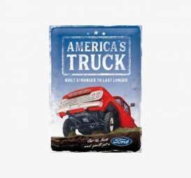 Tac Signs 3D  - Ford blue/white/red - Tac Signs - NA23320 - tac3D23320 | The Diecast Company