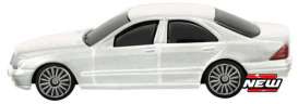 Mercedes Benz  - S Class white - 1:64 - Maisto - 9925W - mai9925W | The Diecast Company