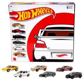 Assortment/ Mix  - Japanes 6-pack various - 1:64 - Hotwheels - HGM12 - hwmvHGM12-979A | The Diecast Company