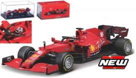 Ferrari  - 2021 red/bordeaux - 1:43 - Bburago - 36828L - bura36828L | The Diecast Company