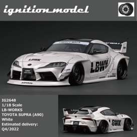 LB Works  - white - 1:18 - Ignition - IG2648 - IG2648 | The Diecast Company