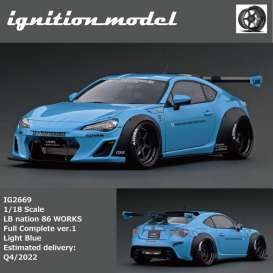 LB Works  - light blue - 1:18 - Ignition - IG2669 - IG2669 | The Diecast Company