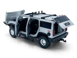 Hummer  - H2 silver - 1:32 - Tayumo - 32160011 - tay32160011 | The Diecast Company