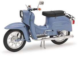 Simson  - Schwalbe KR51/1 blue - 1:10 - Schuco - 06493 - schuco06493 | The Diecast Company