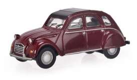 Citroen  - 2CV red - 1:87 - Schuco - S26700 - schuco26700 | The Diecast Company