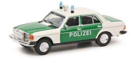 Mercedes Benz  - 280E white/green - 1:87 - Schuco - S26689 - schuco26689 | The Diecast Company