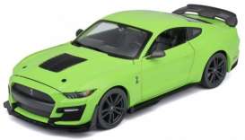 Ford  - Mustang green/black - 1:24 - Maisto - 31532B - mai31532B | The Diecast Company