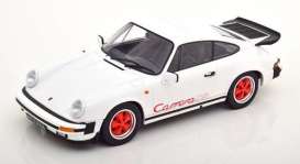 Porsche  - 911 1989 white/red - 1:18 - KK - Scale - 180871 - kkdc180871 | The Diecast Company