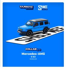 Mercedes Benz  - AMG G63 blue - 1:64 - Tarmac - T64R-040-SHMEE - TC-T64R040SHMEE | The Diecast Company
