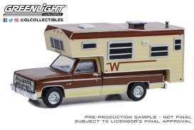 Chevrolet  - C20 1982 brown/yellow - 1:64 - GreenLight - 30407 - gl30407 | The Diecast Company
