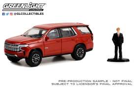 Chevrolet  - Tahoe 2022 red - 1:64 - GreenLight - 97140F - gl97140F | The Diecast Company