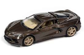 Chevrolet  - Corvette 2020 bronze - 1:64 - Auto World - SP103A - AWSP103A | The Diecast Company