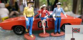 Figures diorama - Bo, Daisy & Luke Duke various - 1:43 - Cartrix - CTPL015 - CTPL015 | The Diecast Company