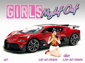 Figures  - Girls Night Out 2022  - 1:24 - American Diorama - 76404 - AD76404 | The Diecast Company