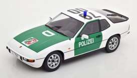 Porsche  - 924 1985 green/white - 1:18 - KK - Scale - 180723 - kkdc180723 | The Diecast Company