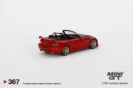 Honda  - S2000 (AP2) Mugen 2022 red/black - 1:64 - Mini GT - 00367-R - MGT00367rhd | The Diecast Company