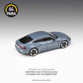 Audi  - E-Tron GT grey - 1:64 - Para64 - 55333L - pa55333L | The Diecast Company