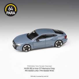 Audi  - E-Tron GT grey-blue - 1:64 - Para64 - 65333R - pa65333R | The Diecast Company
