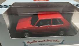Volkswagen  - golf GTi red - 1:24 - Magazine Models - mag24Golfgtired | The Diecast Company