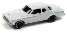 Plymouth Savoy - Max Wedge 1962 white - 1:64 - Johnny Lightning - SP248B - JLSP248B | The Diecast Company