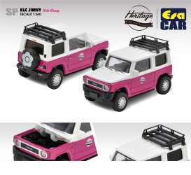 Suzuki  - KLC Jimny 2022 pink/white - 1:64 - Era - SU21JSSP67 - EraSU21JSSP67 | The Diecast Company