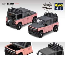 Suzuki  - KLC Jimny 2022 pink/grey - 1:64 - Era - SU21JSSP65 - EraSU21JSSP65 | The Diecast Company