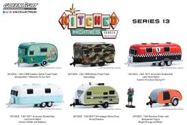 Assortment/ Mix  - Hitched Homes series 13 various - 1:64 - GreenLight - 34130 - gl34130 | The Diecast Company
