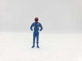 Figures diorama - Nicky Lauda 1974 blue - 1:43 - Cartrix - CT036 - CT036 | The Diecast Company