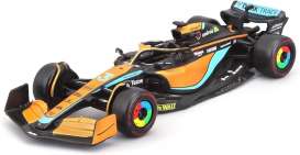McLaren  - MCL36 2022 orange/blue - 1:43 - Bburago - 38063R - bura38063R | The Diecast Company