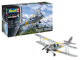 Planes  - D.H. 82A Tiger Moth  - 1:32 - Revell - Germany - 03827 - revell03827 | The Diecast Company