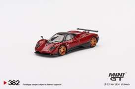 Pagani  - Zonda F red - 1:64 - Mini GT - 00382-R - MGT00382rhd | The Diecast Company