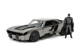 Batman  - Batmobile 2022 2022 black chrome - 1:24 - Jada Toys - 33740 - jada253215012 | The Diecast Company