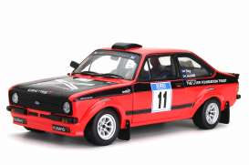 Ford  - Escort RS1800 #11 2007 red/black - 1:18 - SunStar - 4854 - sun4854 | The Diecast Company