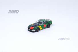 Datsun  - 240Z green/black/red/yellow - 1:64 - Inno Models - in64-240Z-ZFAC - in64-240Z-ZFAC | The Diecast Company