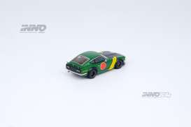 Datsun  - 240Z green/black/red/yellow - 1:64 - Inno Models - in64-240Z-ZFAC - in64-240Z-ZFAC | The Diecast Company