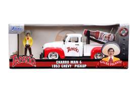 Chevrolet  - Pick Up 1953 white/red - 1:24 - Jada Toys - 31968 - jada31968 | The Diecast Company