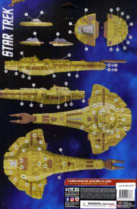 Star Trek  - Deep Space Nine: Cardassian Pa  - 1:750 - AMT - MKA020 - amtsMKA020 | The Diecast Company