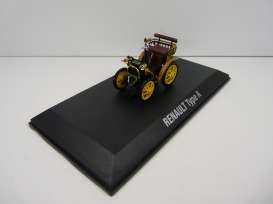 Renault  - Type A 1898 black/yellow - 1:43 - Norev - 7711684450 - nor7711575940 | The Diecast Company