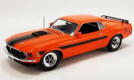 Ford  - Mustang Mach 1 1970 red - 1:18 - Acme Diecast - 1801861 - acme1801861 | The Diecast Company